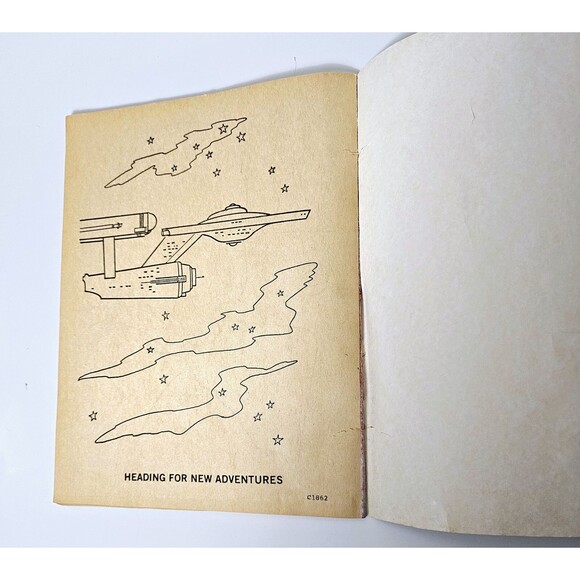 STAR TREK Coloring Book USA 49 Cent 1975 Unused Complete VGC! - Picture 6 of 7